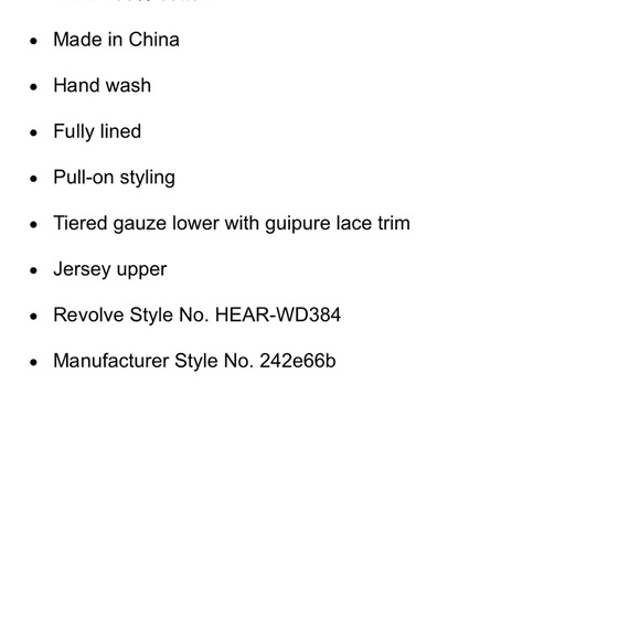 Heartloom Marlo dress black eyelet ruffle - Picture 9 of 10